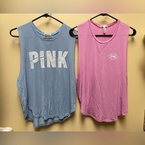 PINK Victoria's Secret Muscle Tees